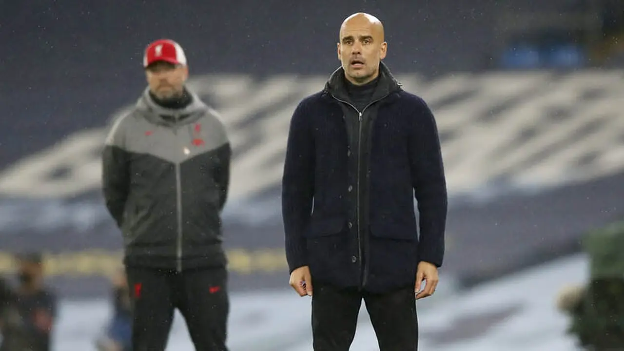 Momen Keakraban Pep Guardiola dan Jurgen Klopp saat Manchester City Berjumpa Liverpool