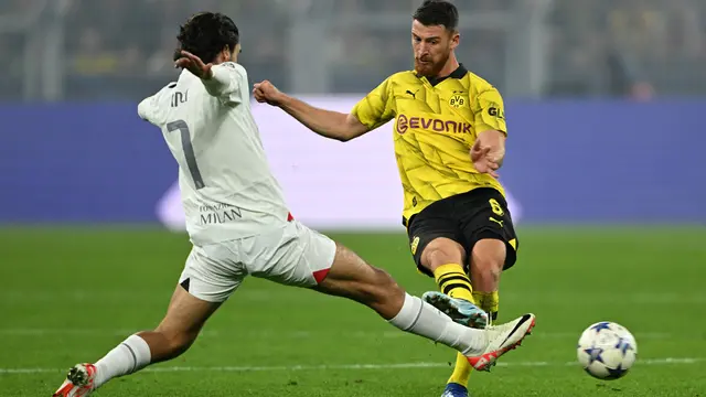 Hasil Liga Champions Dortmund vs AC Milan