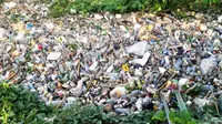 Sampah di salah satu sudut Kota Gorontalo (Arfandi Ibrahim/Liputan6.com)