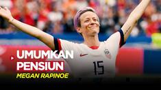 Berita Video, Megan Rapinoe umumkan pensiun pada Sabtu (8/7/2023)