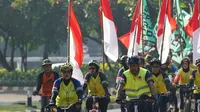 Peringati World Bicycle Day dan Hari Lingkungan Hidup Sedunia dengan Menggunakan Energi Terbarukan. foto: dok. Kementerian LHK