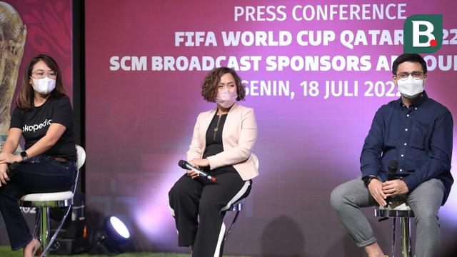 Konferensi Pers SCM dan Sponsor Piala Dunia 2022