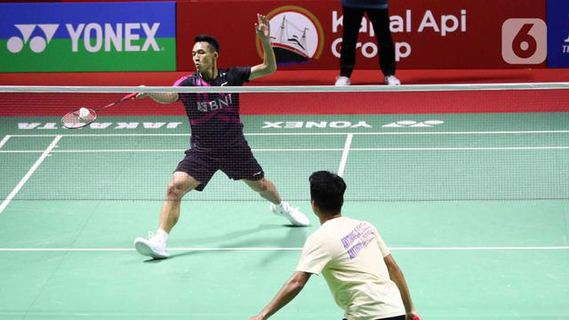 Intip Latihan Pebulutangkis Indonesia Jelang Berlaga di Indonesia Open 2023