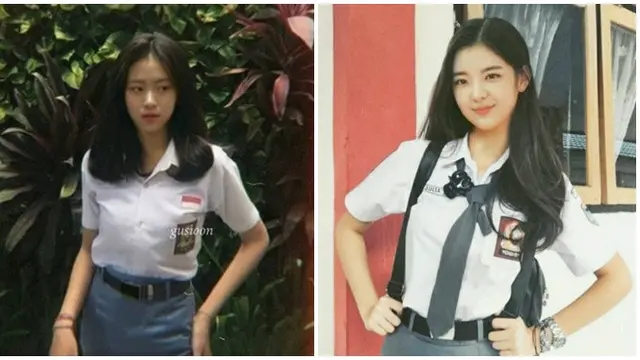 7 Editan Idol Kpop Pakai Seragam SMA Ini Bikin Betah di Sekolah