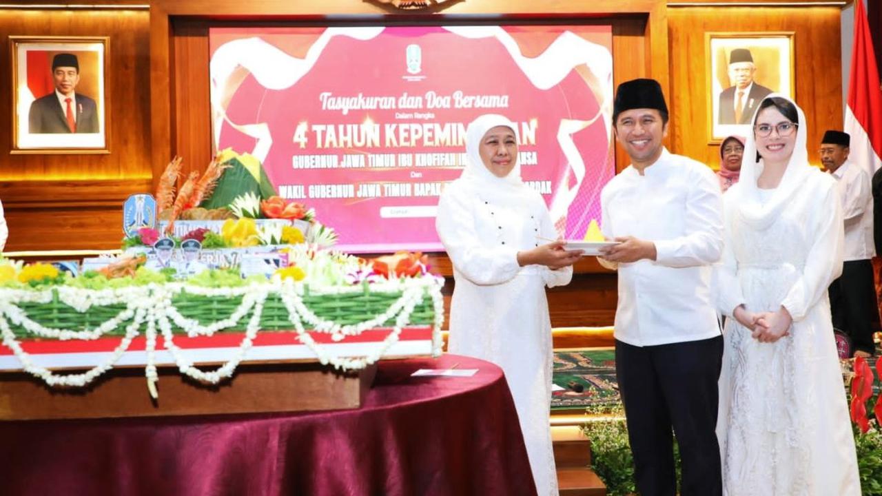 Airlangga menilai kepemimpinan Khofifah-Emil pada periode pertama di Jatim telah terbukti. <br>