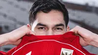 Bek Timnas Indonesia, Sandy Walsh dengan jersey baru (Dok. Erspo)