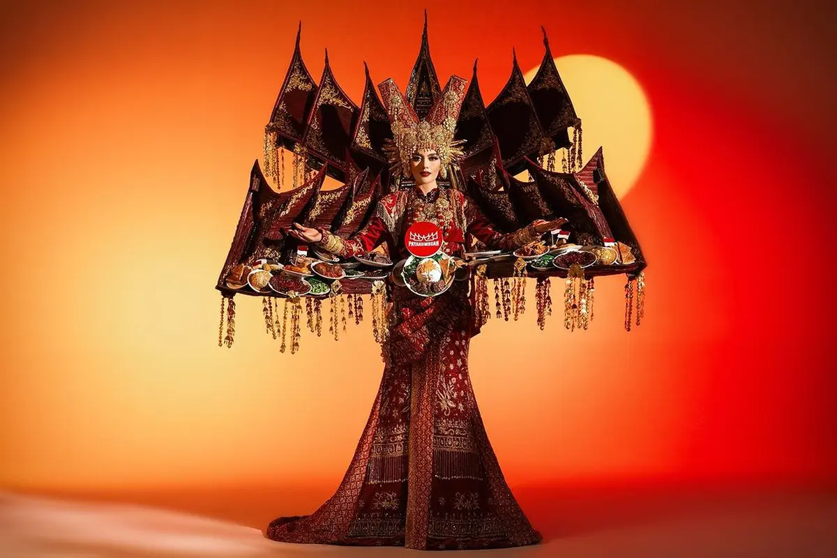 Miss Grand Indonesia 2024 Bawa Kostum Nasional Bertema Masakan Padang, Disponsori Arief Muhammad