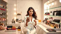 caption promosi makeup ©Ilustrasi dibuat AI
