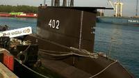 Kapal selam KRI Nanggala 402. (Liputan6.com/Yandhi Deslatama)