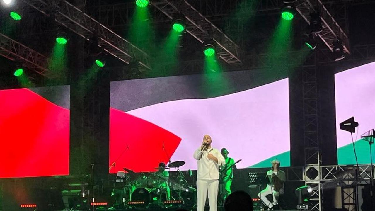 Maher Zain Gaungkan Kebebasan Palestina di Konser Makassar, Serukan Doa dan Solidaritas Global