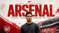 Mikel Arteta jadi Manajer ke-13 yang Juara Premier League, Tapi Takhta Sir Alex Ferguson Mustahil Digoyang