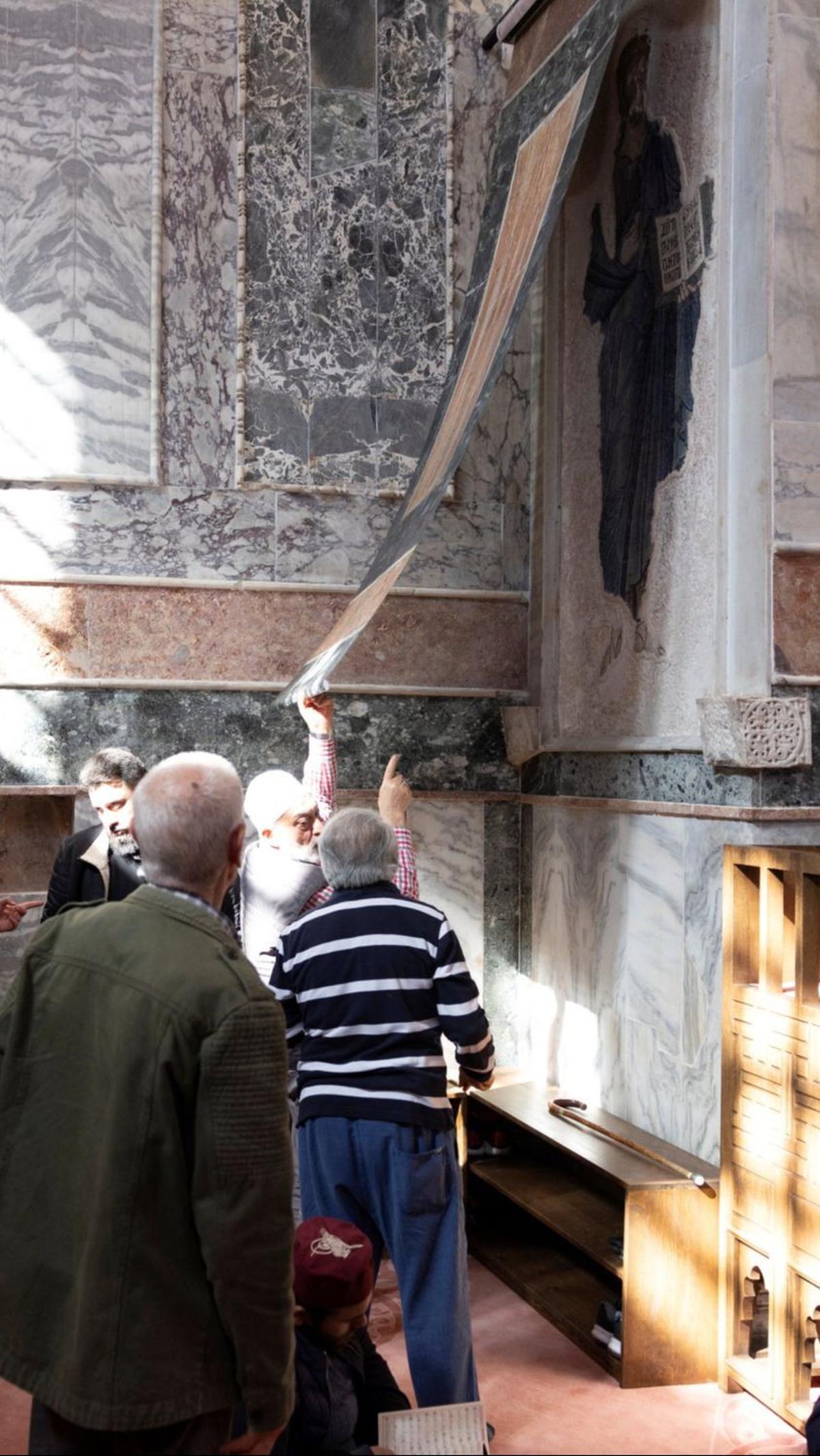 Gereja St. Saviour ini resmi diubah menjadi masjid pada 2020 lalu oleh Presiden Turki Recep Tayyip Erdogan.&nbsp;REUTERS/Umit Bektas
