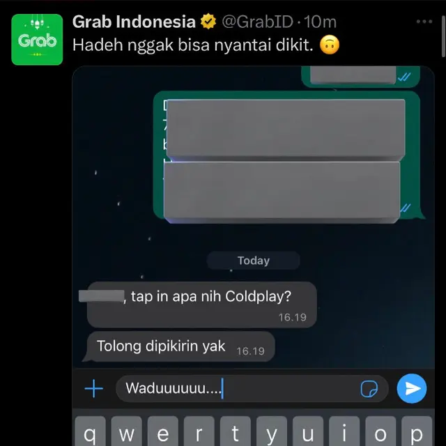 6 Meme Nonton Konser Coldplay dari Akun Terverifikasi Ini Kocak, Ikut Heboh