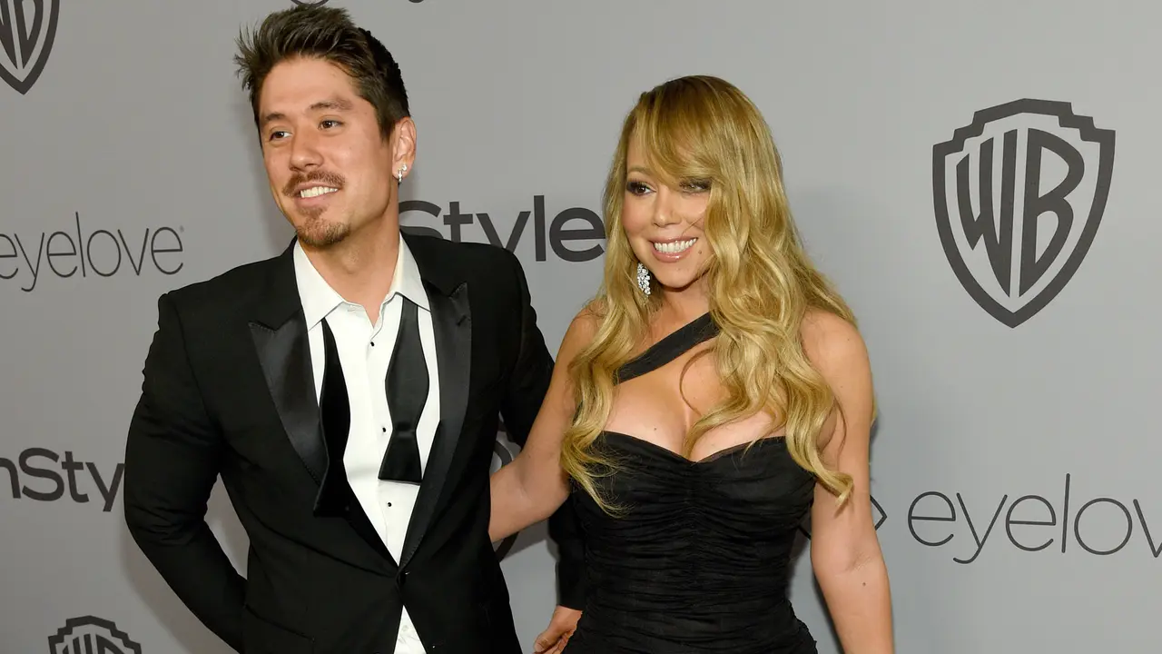 Mariah Carey di After Party Golden Globe