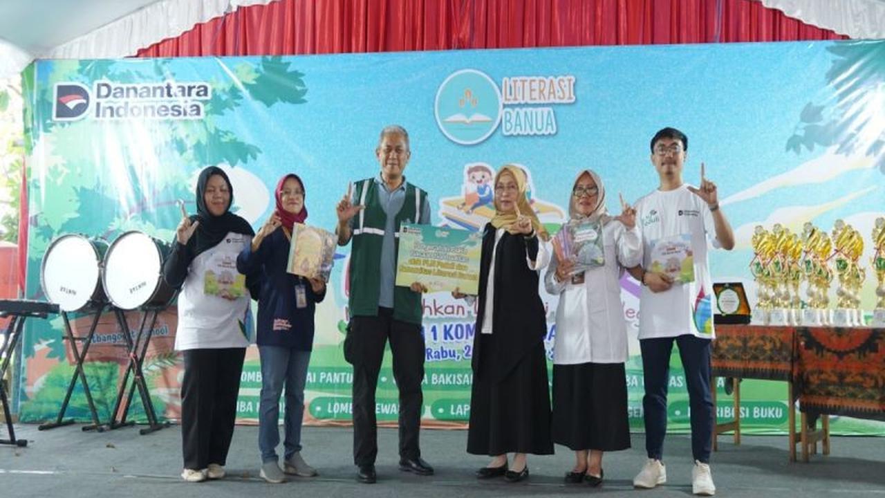 PLN UID Kalselteng Perkuat Literasi Anak Lewat Program Mentari dengan Perpustakaan Keliling
