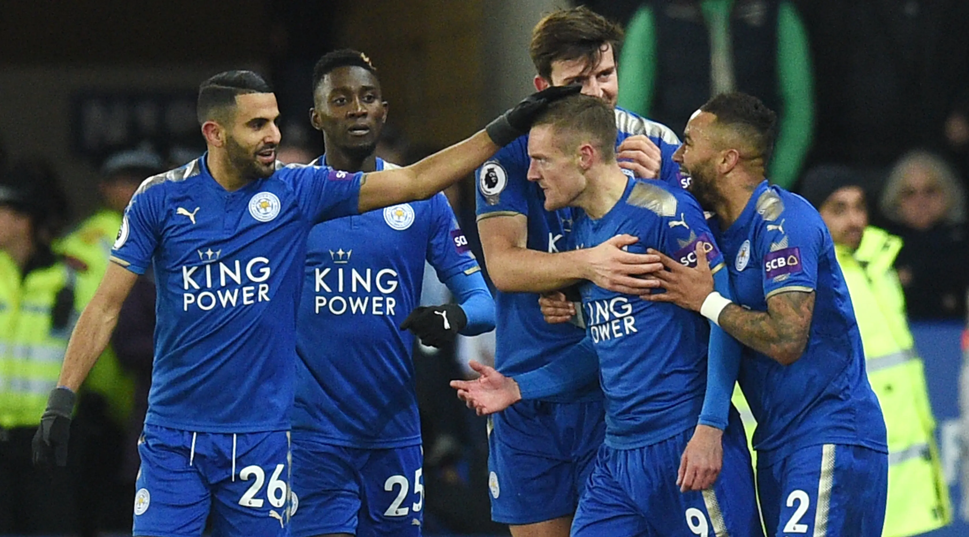 Kehebatan Leicester City jadi juara Liga Inggris musim 2015/16 tercoreng (OLI SCARFF/AFP)