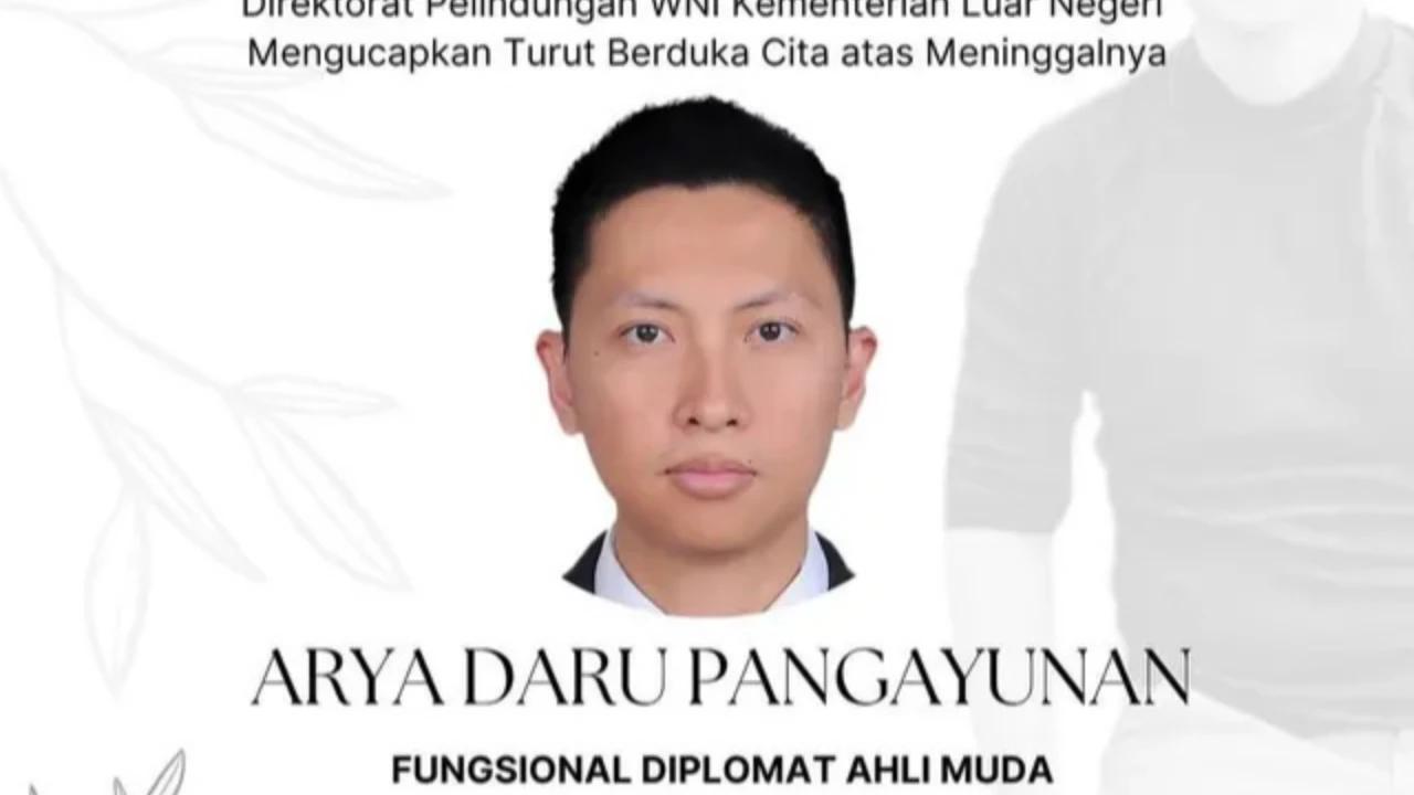 Polda Metro Jaya Setop Penyelidikan Kasus Kematian Diplomat Arya Daru