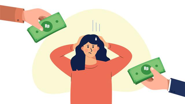 Ilustrasi gagal bayar pinjol