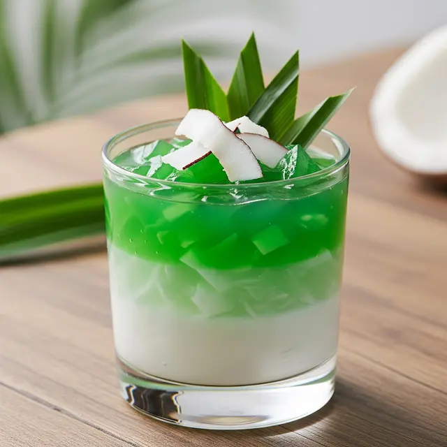 Jeli Air Kelapa Pandan (Gemini AI)