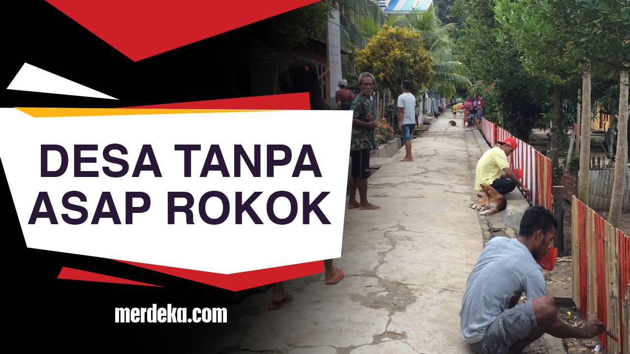 Ada desa di Indonesia yang melarang warganya merokok