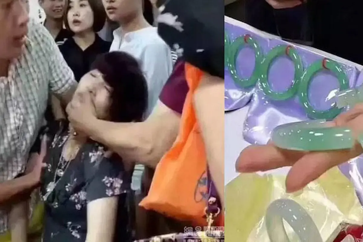 Pecahkan Gelang Giok, Wanita Ini Pingsan Saat Tahu Harganya