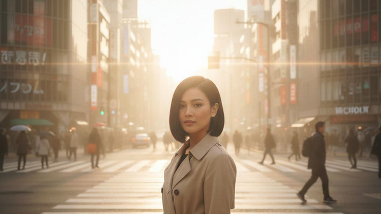 Prompt Gemini AI Viral Edit Foto Sendiri di Zebra Cross Shibuya yang Estetik