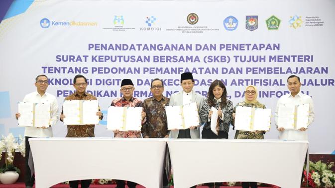Pemerintah Luncurkan Pedoman Pemanfaatan Teknologi Digital dan Kecerdasan Artifisial Nasional
