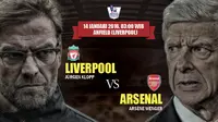 Banner Liverpool vs Arsenal (liputan6.com/desi)