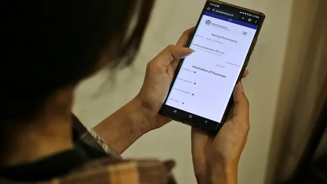 Ilustras cara mengisi e-Customs Declaration bea cukai