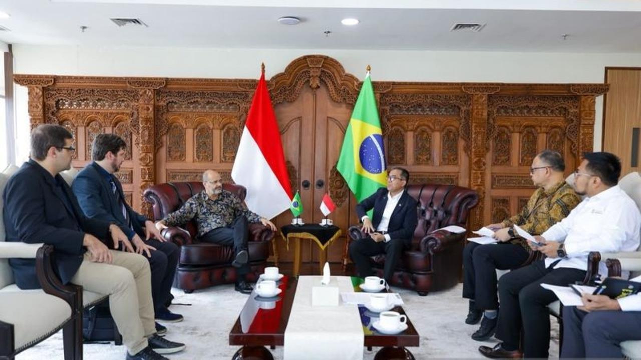 Indonesia dan Brasil Jajaki Kerja Sama Strategis di Bidang Semikonduktor dan Dirgantara