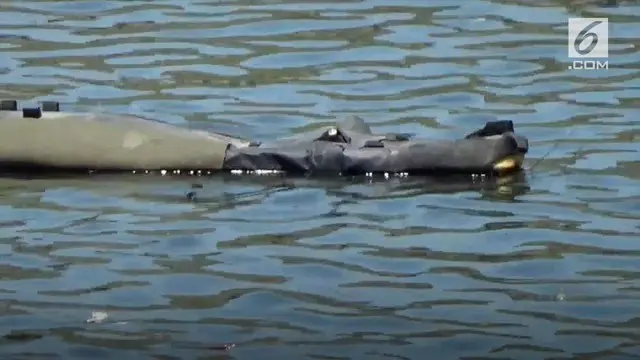 VIDEO: Buaya Palsu Gegerkan Warga Sidoarjo