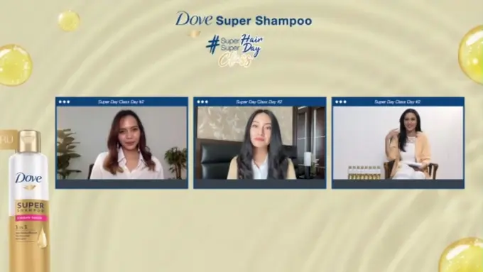 Eksplorasi Gaya Rambut saat di Rumah Aja, Gali Ilmunya di Dove Super Day Class