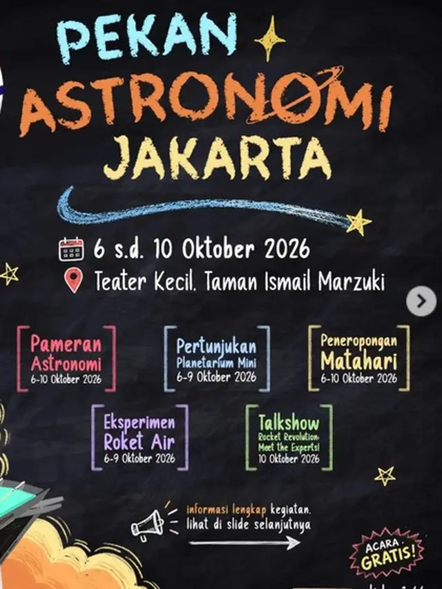 Pekan Antariksa Dunia 2026 di Indonesia