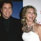 John Travolta dan mendiang Olivia Newton-John pada 2006. (AP Photo/Branimir Kvartuc, File)