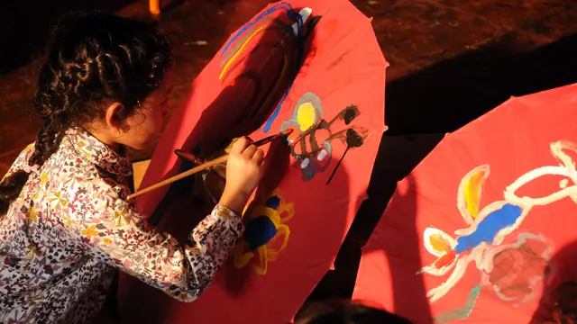 Asah Kreativitas Anak di Museum Layang-Layang