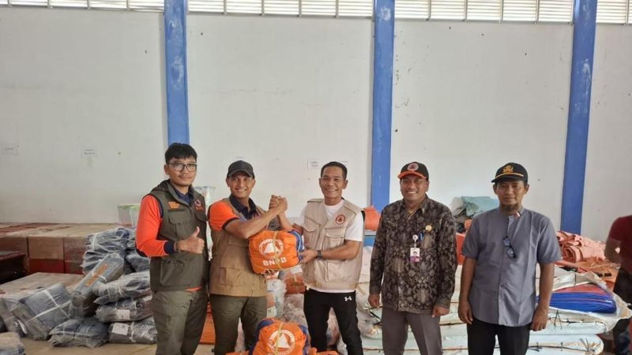 Tahukah Anda, Ini Daftar Bantuan Logistik Pascabanjir Aceh Jaya dari BNPB RI