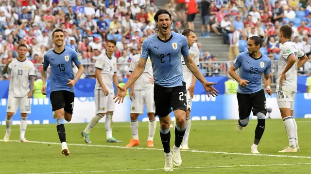 Rusia, Uruguay, Piala Dunia 2018
