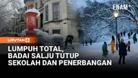 Badai Salju Terparah Hantam New York, Listrik Mati dan Ribuan Penerbangan Batal