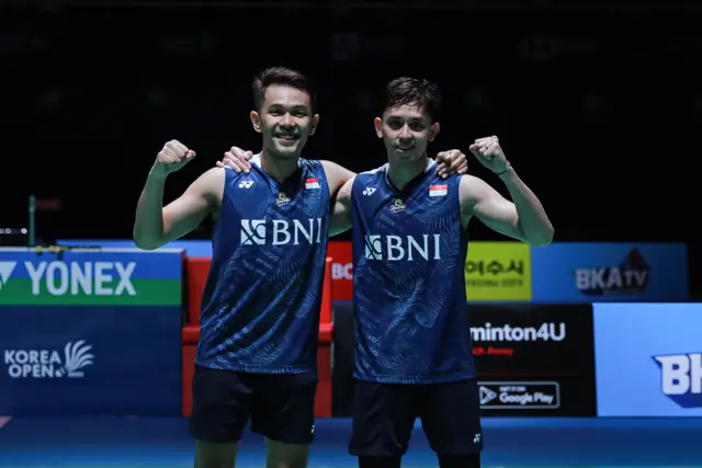 Kemenangan Fajar/Rian di Semifinal Korea Open 2023