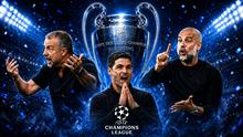7 Pelatih Terbaik di Pentas Liga Champions: Mikel Arteta di Ambang Sejarah. (Foto AP/AFP, graphic chatgpt)