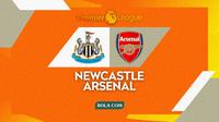 Prediksi Newcastle United Vs Arsenal - Premier League. (Bola.com/Gregah Nurikhsani)