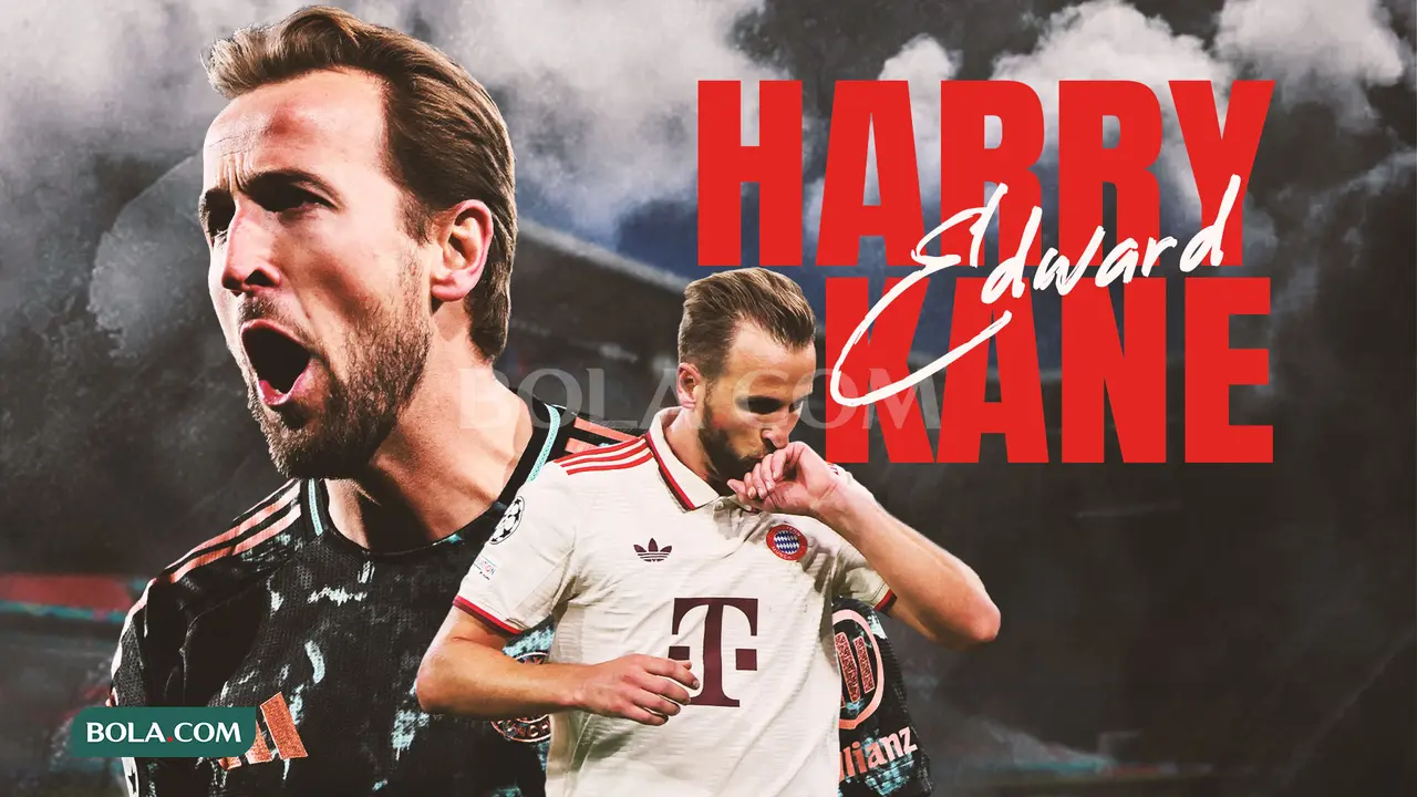 Bayern Munchen - Ilustrasi Harry Kane