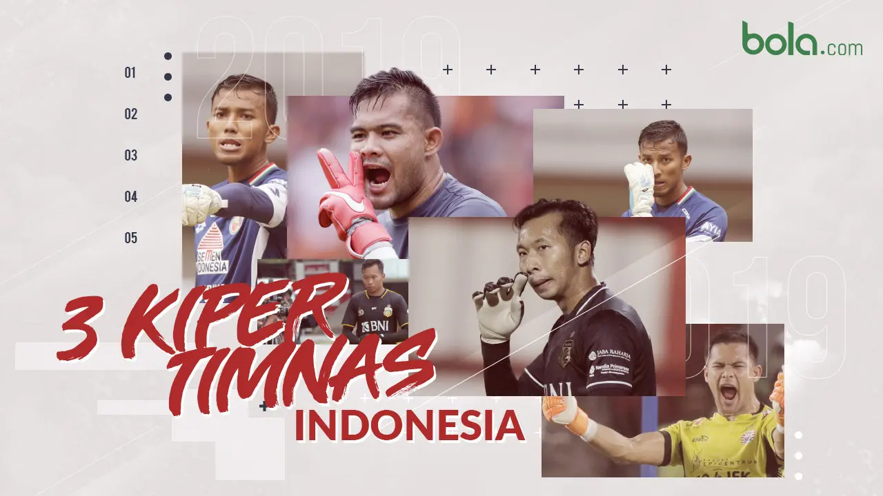 3 Kiper Timnas Indonesia