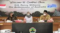 Dubes Australia Bertemu Taj Yasin, Bahas Pemulihan Kondisi Pascapandemi di Jateng