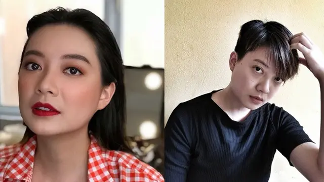 6 Potret Terbaru Leony  dengan Rambut Biru, Curi Perhatian
