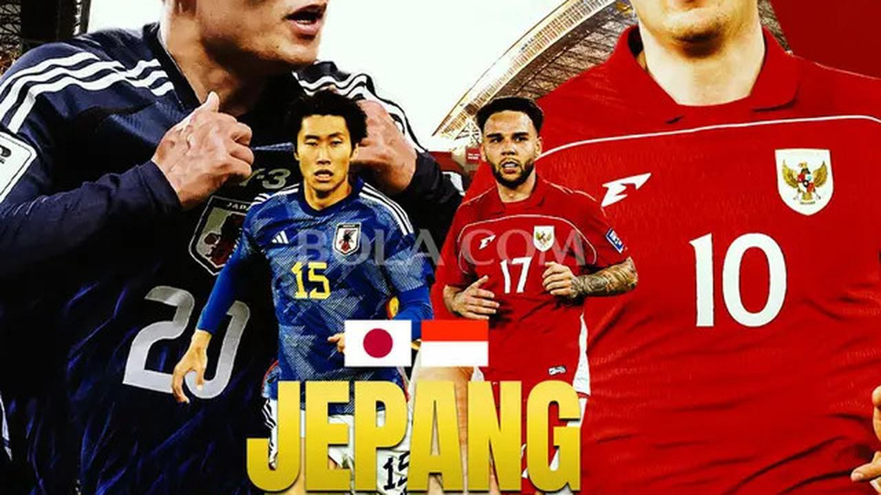 Nonton Live Streaming Laga Jepang Vs Timnas Indonesia, Selasa 10 Juni 2026