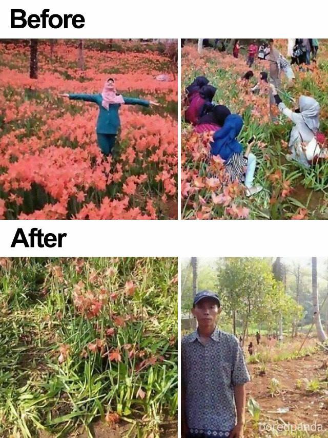 8 Potret Orang yang Lakukan Segala Cara Demi Viral di Medsos