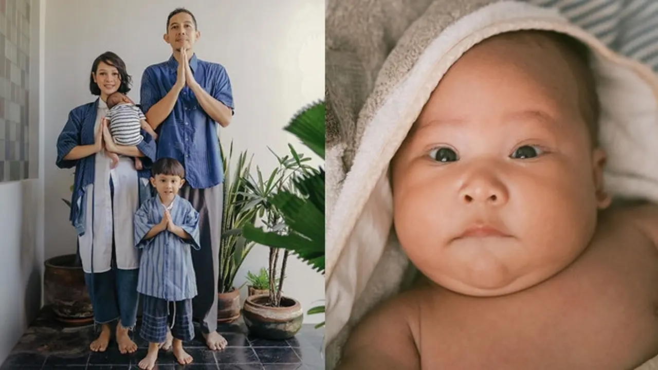 Berusia 2 Bulan, Ini 6 Potret Anak Kedua Andien Aisyah yang Menggemaskan