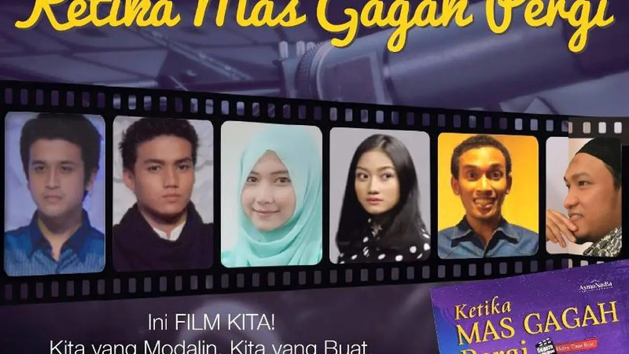 Lewat `Crowdfunding`, Novel Ketika Mas Gagah Jadi Difilmkan