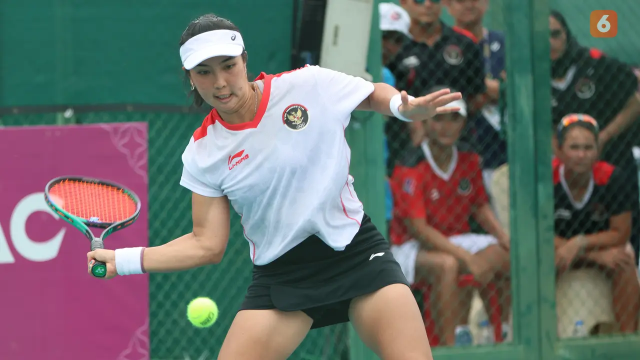 SEA Games 2023: Tenis: Final Beregu Putri: Indonesia vs Thailand